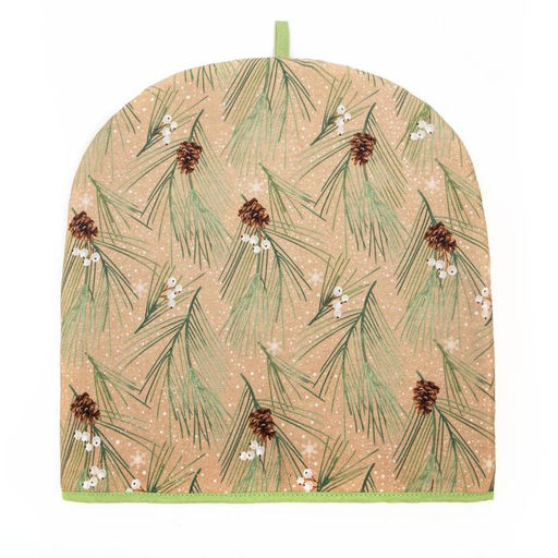 Грелка на чайник Этель Spruce branches 28х28см, 100%хл, саржа 190 г/м2  фото 2