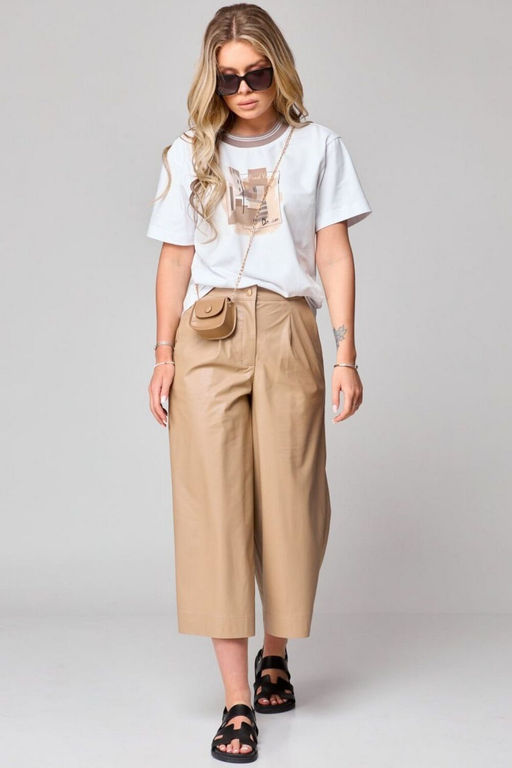 Брюки LAIKONY 168-2 бежевый фото 3