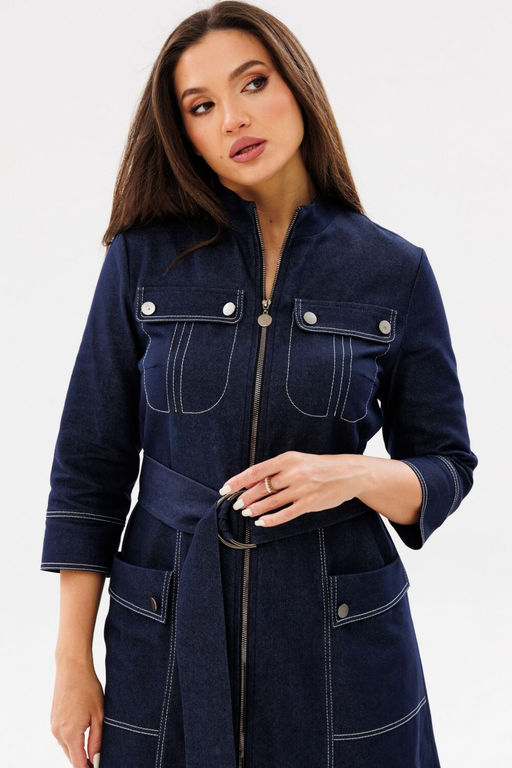 Платье MA CHERIE 4073 темно-синий