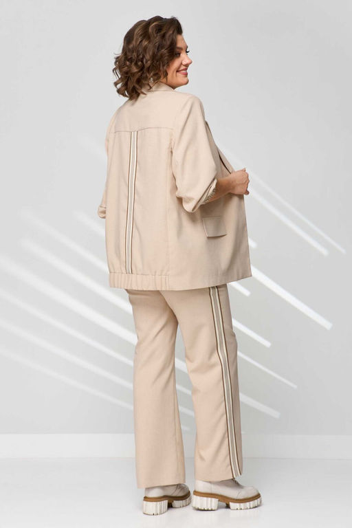 Костюм Асолия 1422 бежевый  фото 5