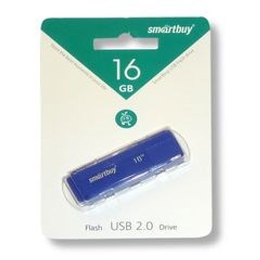 Флеш-накопитель 16Гб "Smartbuy Dock" Blue (SB16GBDK-B)