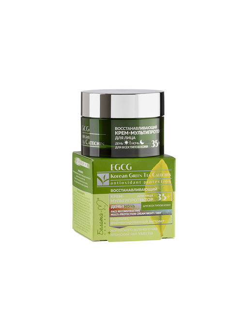Белита-М EGCG Korean GREEN TEA Крем-мультипротектор д/лица день/ночь 35+ 50г