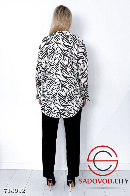 Блузка женская удлиненная - Bruno фото 2