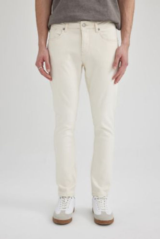 Carlo Skinny Fit Ekstra Dar Kal?p Normal Bel Ekstra Dar Paca Jean Pantolon