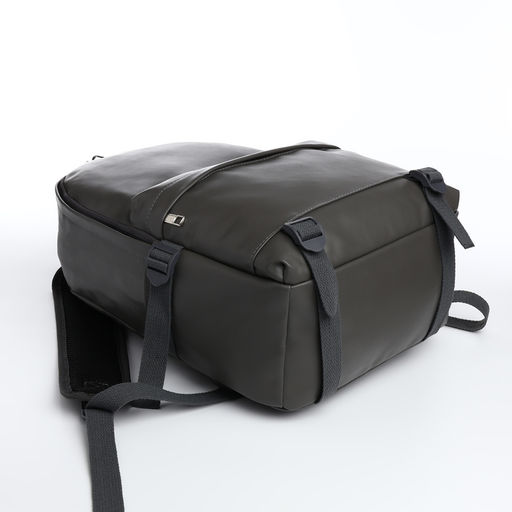 Рюкзак 29*12*42, отд на молнии, 3 н/к, серый - Simaland фото 3