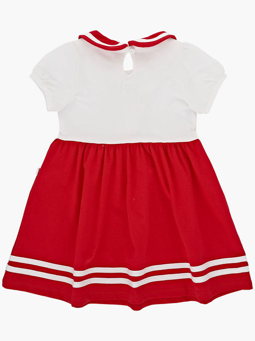 Платье для девочки UD 1579 бел/синий - Mini maxi фото 11