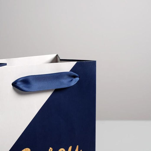 Цена за 3 шт. Пакет ламинированный под бутылку Enjoy every moment, 13 x 36 x 10 см - Дарите счастье фото 3