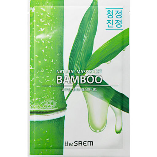 Маска тканевая с экстрактом бамбука THE SAEM Natural Bamboo Mask Sheet, 21ml