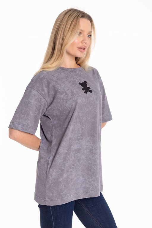 Футболка М324234Тс серый - Елена фото 6