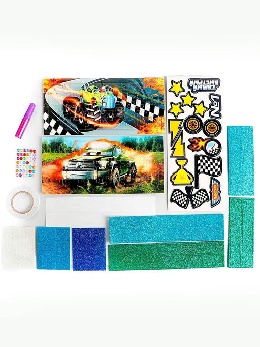 Набор для творчества Пазл-аппликация тачки - Школа талантов фото 7