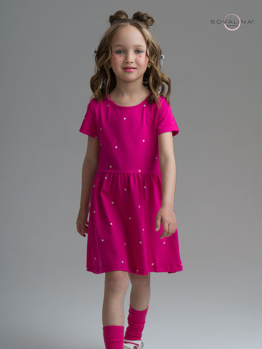 Платье Лето сердечки барби - Sovalina фото 19