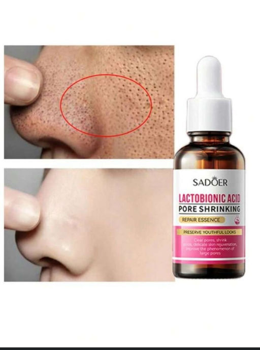 Сыворотка для сужения пор с лактобионовой кислотой SADOER Lactobionic Acid Pore Shrinking 30ml  фото 5