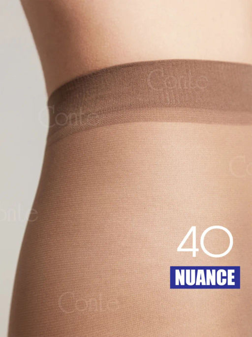 Колготки Conte Nuance 40XXL (80/10) - beige - Conte elegant фото 3