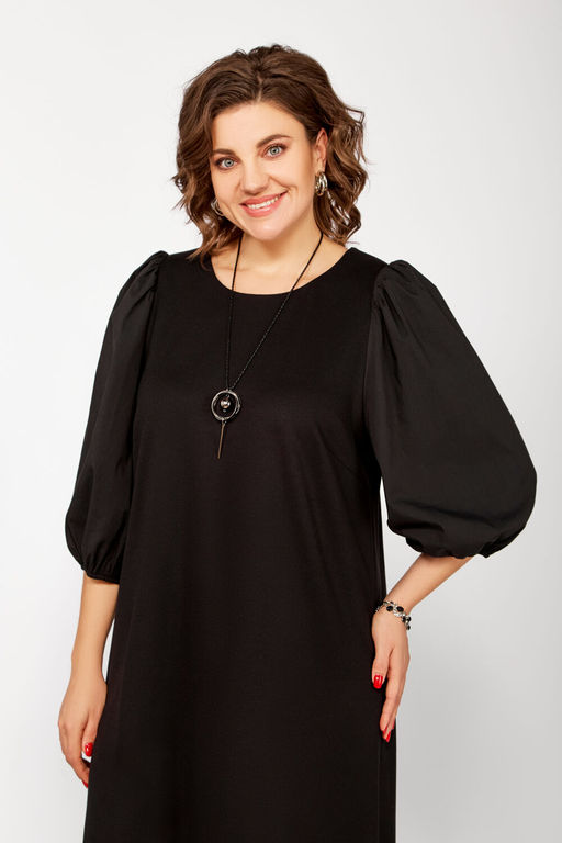 Платье Swallow 793 черный фото 9