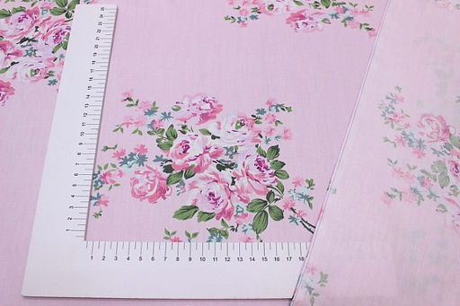 Сатин Само очарование цв.бл.розовый, ш.1.60м, хлопок-100%, 110гр/м.кв - Купава фото 3