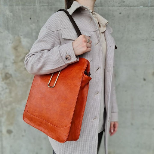 Женская сумка шоппер из эко кожи с косметичкой 0075-91 - Cidirro фото 5