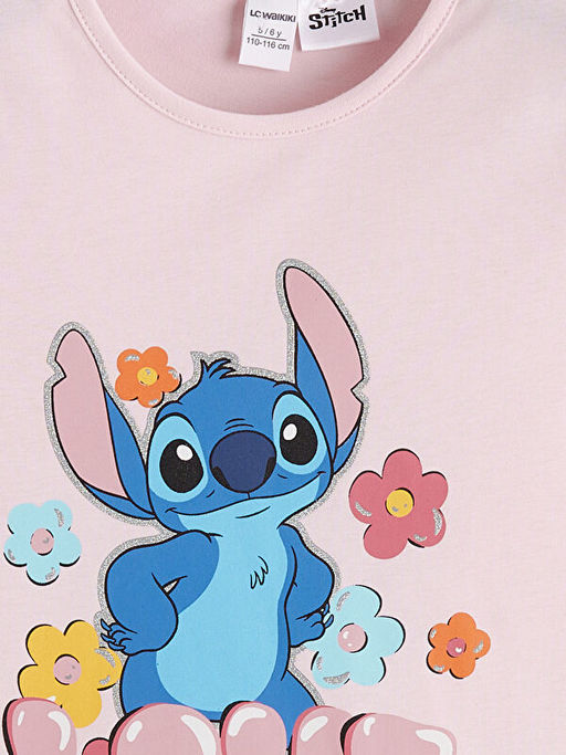 Lilo & Stitch Bask?l? K?z ?ocuk Ti??rt