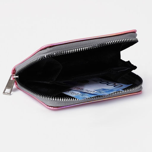 Кошелёк с голографическим эффектом Лягушки, 12.5х9х2 см - NAZAMOK KIDS фото 12