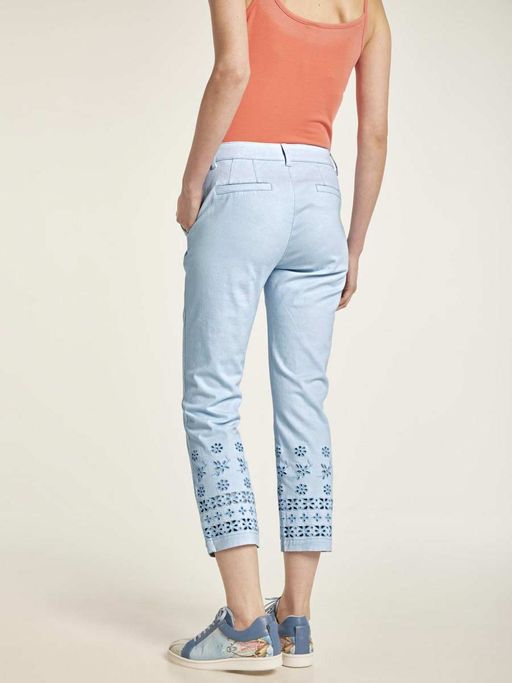 Брюки 7/8, голубые - Heine фото 4