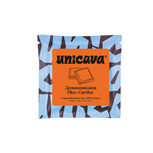 Доминикана Oko-Caribe, горький шоколад 100 %