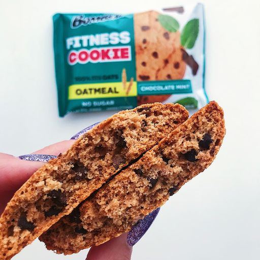 Овсяное fitness печенье ШОКОЛАД-МЯТА 1 шт.