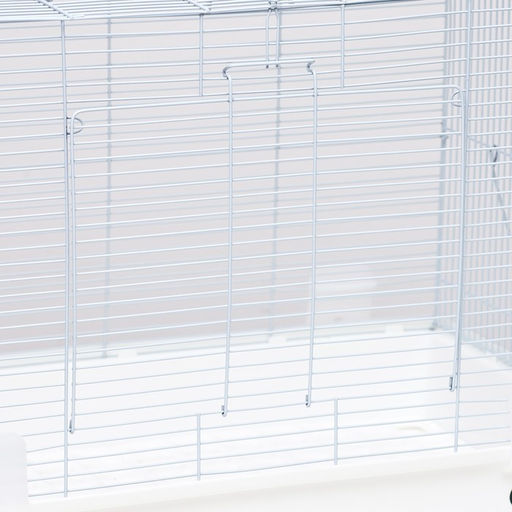 Клетка для грызунов с выдвижными поддонами 60 х 35 х 47 см, белая - Пижон фото 3