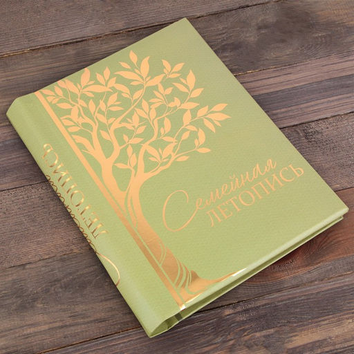 Родословная книга Семейная летопись, 30 листов, 24,5 х 29,2 см - Семейные традиции фото 2