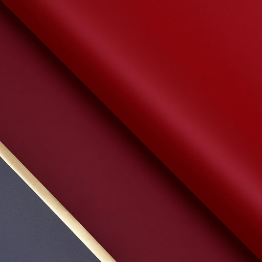 Цена за 20 шт. Пленка для цветов матовая, С золотым тиснением, 57х57 см, красная - UPAK LAND фото 2