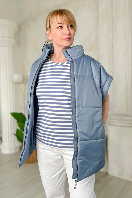 Жилет Rumoda 2203 синий  фото 2