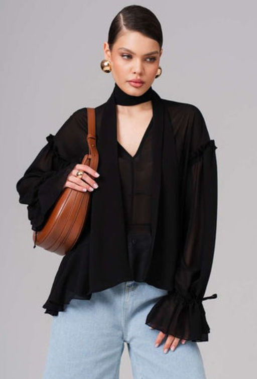 Блузка в стиле бохо BRL004 - Sahar art lab фото 9