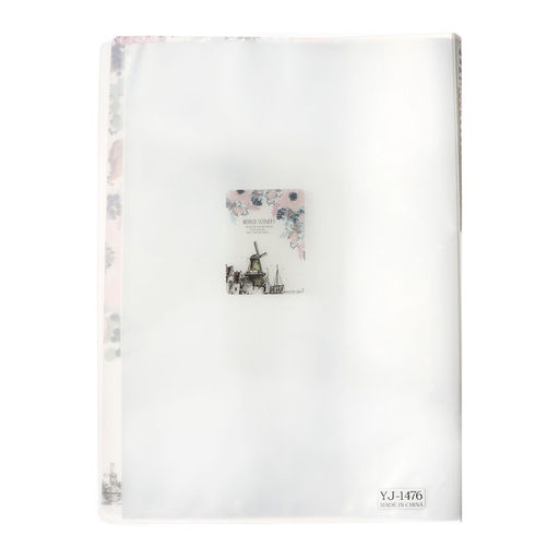 Папка формат А4, с 40 прозрачными файлами Город, МИКС - Calligrata фото 9