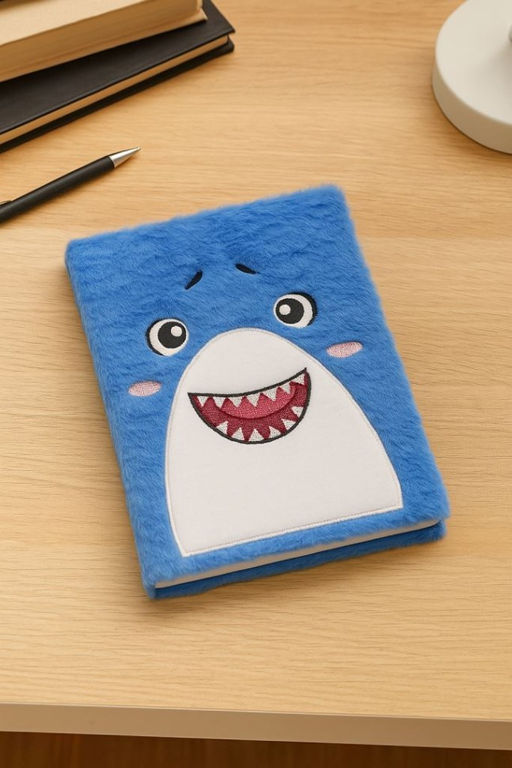 Блокнот плюшевый Friendly Shark (21,5*14,5 см)