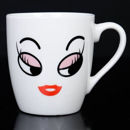 Кружка 250 мл Смайлик / S036 /уп 12/96/белый - Галеонтрейд фото 2