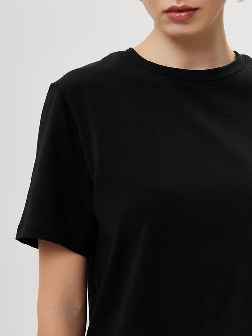 Футболка женская 12511-42040 black - Eleganzza фото 3