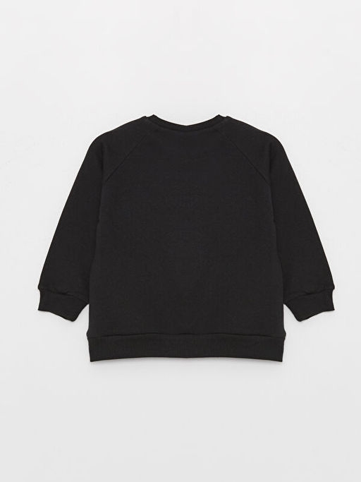 Bisiklet Yaka Uzun Kollu Bask?l? Erkek Bebek Sweatshirt - Waikiki фото 2