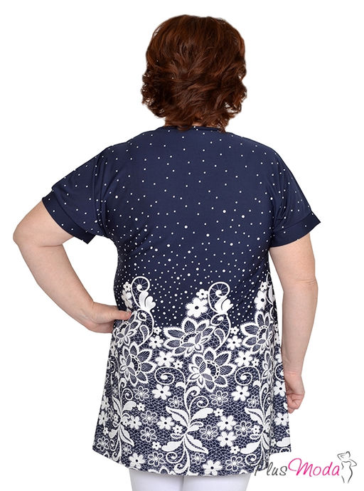 Туника Модель №649 размеры 44-82 - Plusmoda фото 4