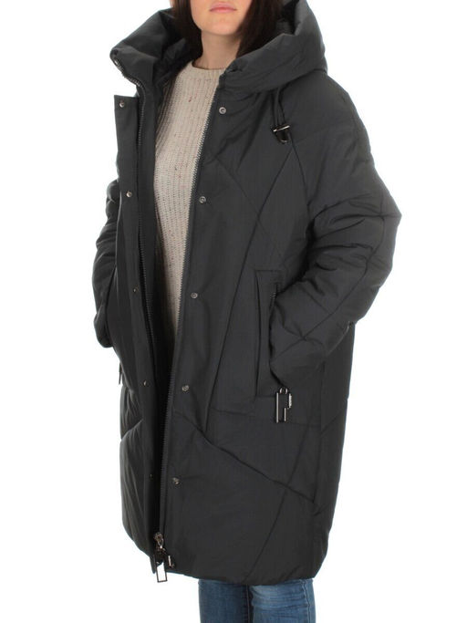 M-9117 DK. GRAY Пальто зимнее женское CORUSKY (верблюжья шерсть)