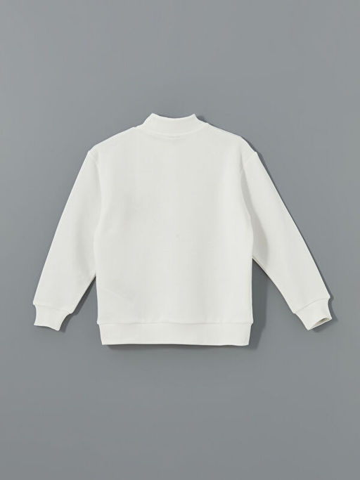 Dik Yaka Erkek ?ocuk Sweatshirt - Waikiki фото 3