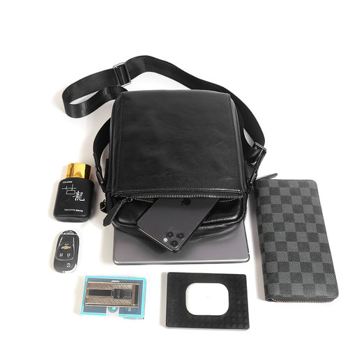 Мужская сумка, кожа, MIRONPAN 84262 Черный  фото 6