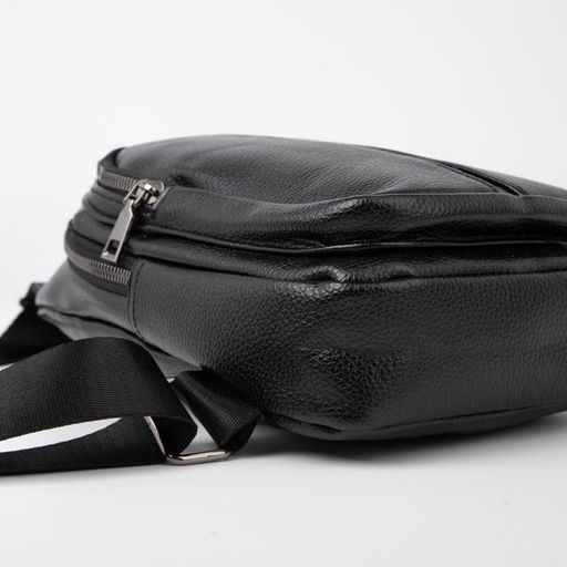 Сумка слинг, искусственная кожа, цвет чёрный - Simaland фото 2