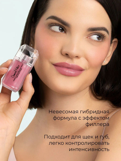 Румяна для щек и губ Physicians Formula Diamond Filler Cheek & Lip Color сияющий розовый 7.3 мл  фото 2