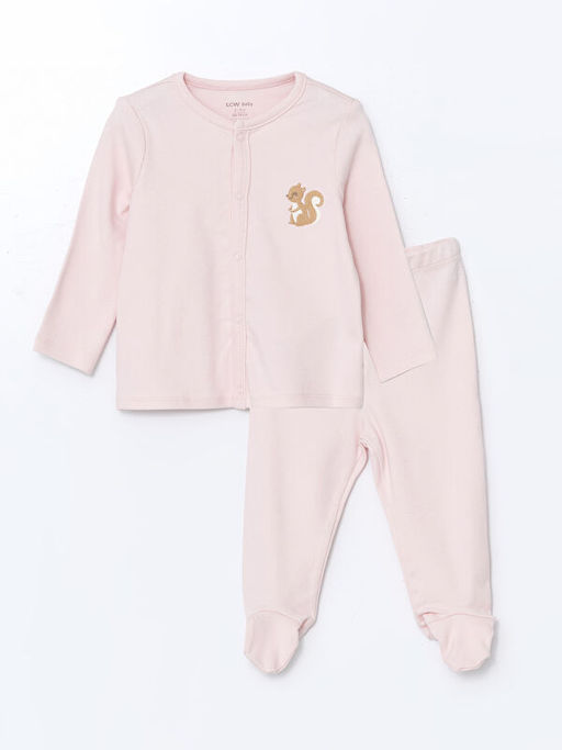 Nak??l? K?z Bebek H?rka ve Pantolon 2li