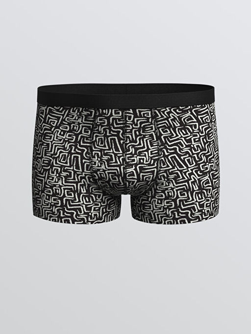 Standart Kal?p Pamuklu Esnek Erkek Boxer 3l?