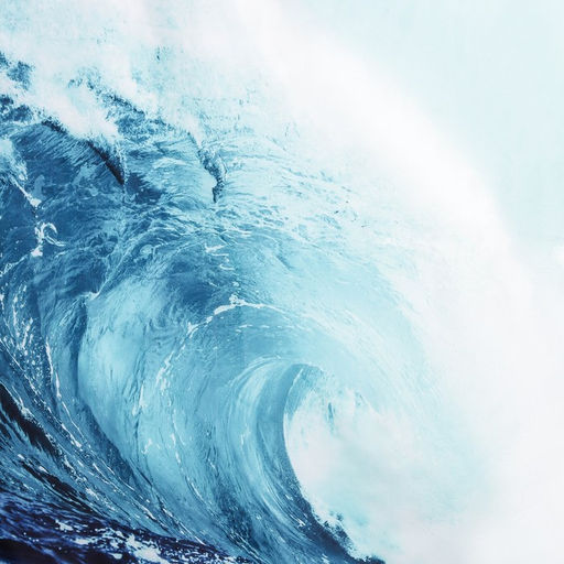 Штора для ванной Доляна WAVE, с люверсами, 180×180 см, полиэстер