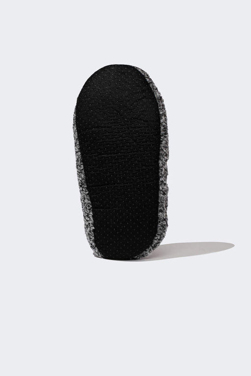 Мужские домашние ботинки без шнуровки на плоской подошве - Defacto фото 4