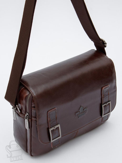 Портфель мужской кожаный 6997-1Z coffee Zinimsk