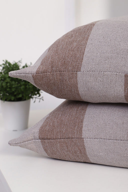 Подушки декоративные с чехлом из рогожки 2 шт. Арт. Рогожка/2шт