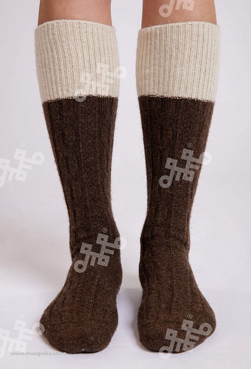 из 100% монгольской шерсти Гольфы - Монголка фото 3