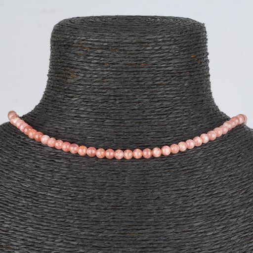 Бусы из Родохрозита