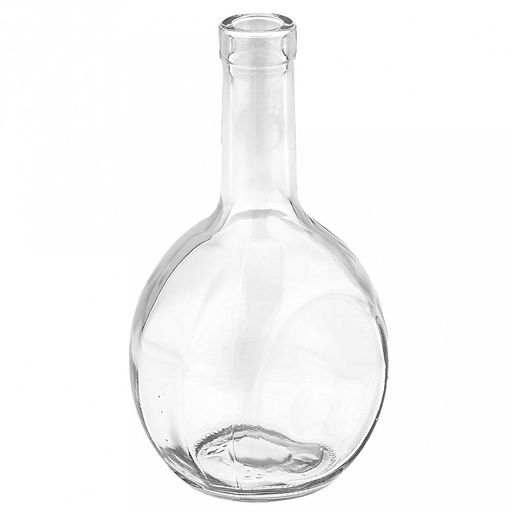 Графин стеклянный "Дио" 0,5л, 6,6х6,6х18,7см, без крышки (Россия)